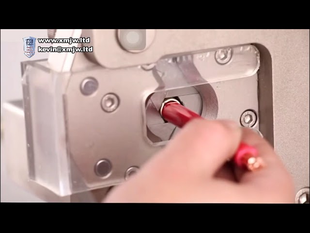 Servo-drevet hexagon krimpmaskine til kabel- og ledningsterminaler