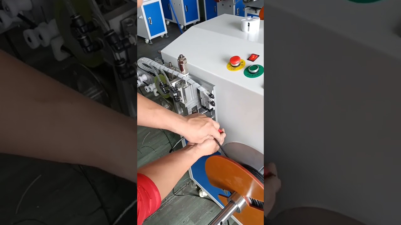 Fuldautomatisk trådoptællings-, skære-, vikle- & bindemaskine | 1-15 mm, 15 kg kapacitet