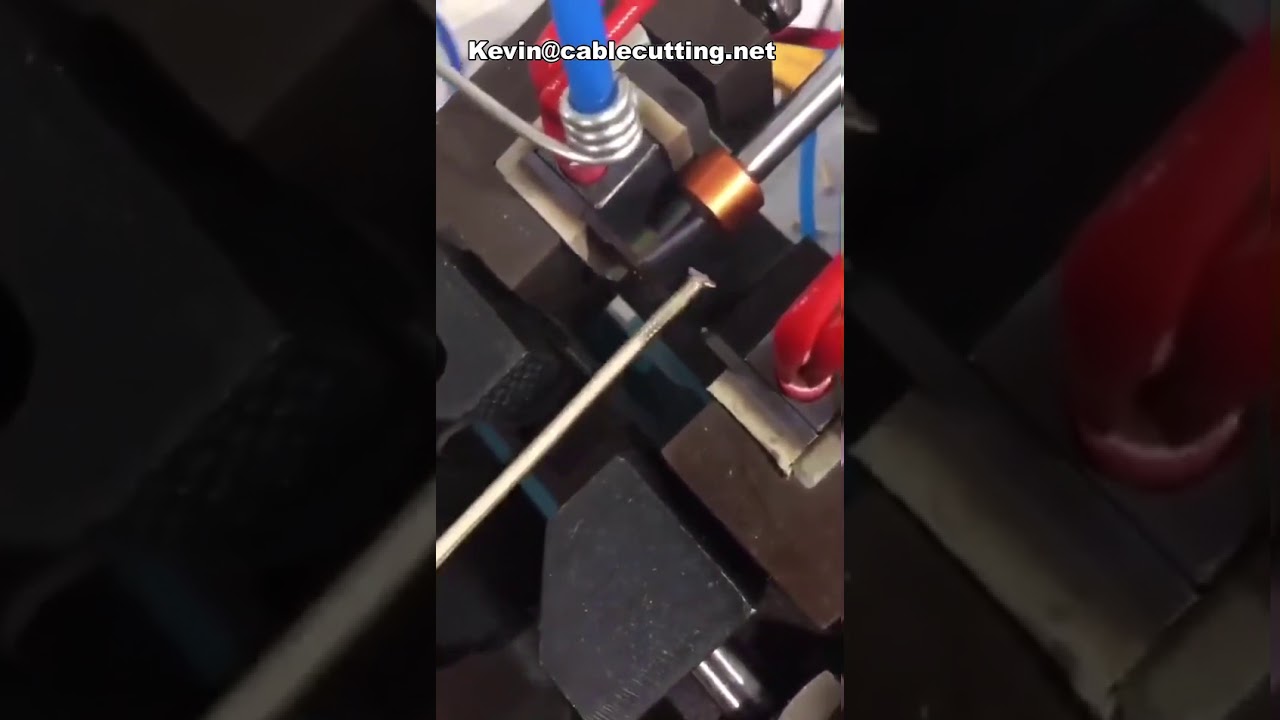 Gas-elektrisk kabelafisoleringsmaskine til flerkernet tykke kabler op til 20 mm diameter