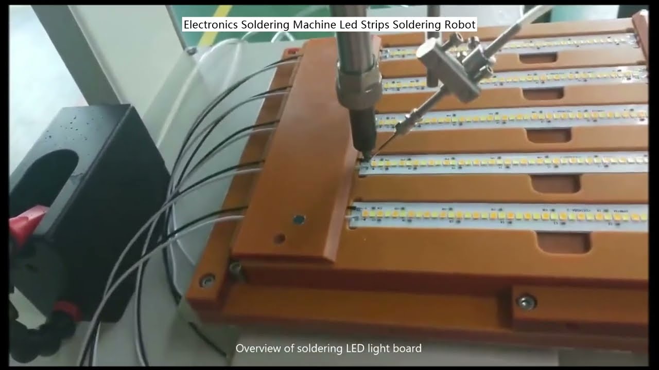Loddeautomat til LED-strips: Præcis og hurtig samling af elektronik