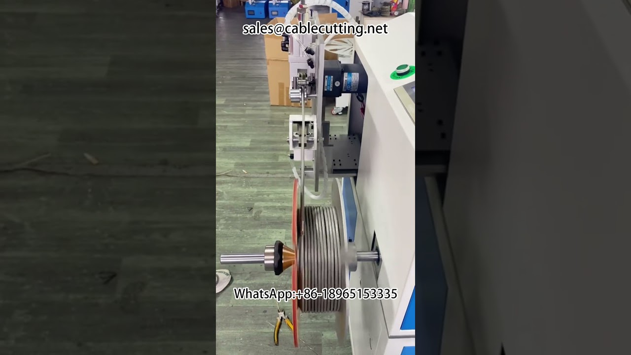Automatisk kabeloprulningsmaskine med måling og sortering – Effektiv produktion