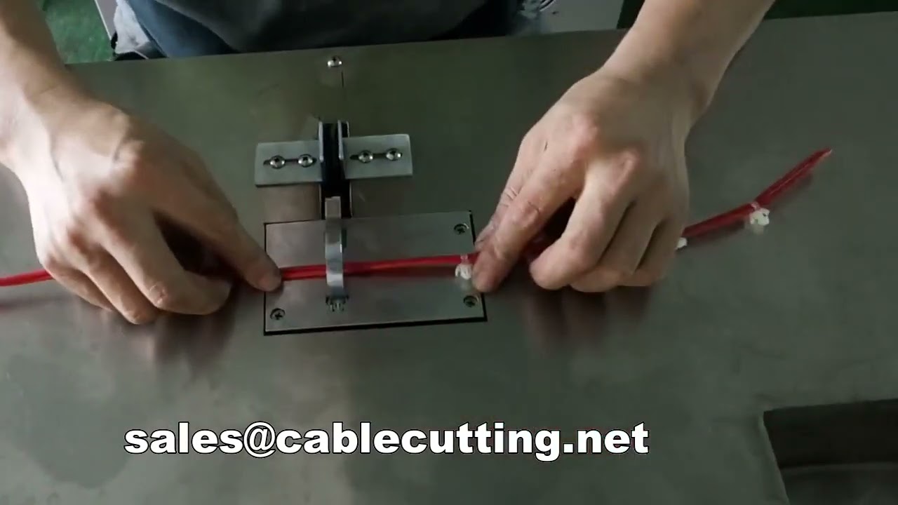 Semiautomatisk nylonbindingsmaskine WPM-80-200 – Effektiv kabelbundtering