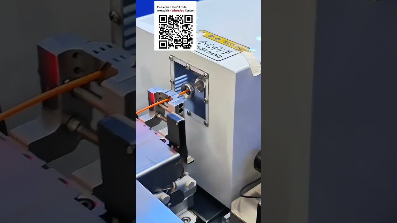 Højpræcisions stripping & crimp-maskine til luftfart, elbiler og smart automation | Automationsudstyr