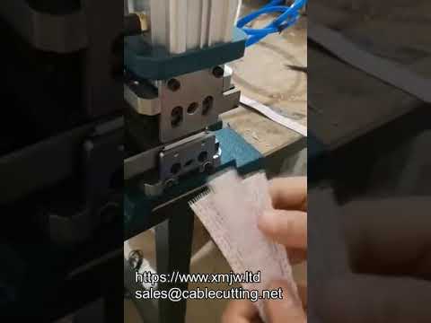 Lille automatisk/manuel pneumatisk wirestripper – skæring og stripping af ydre kappe