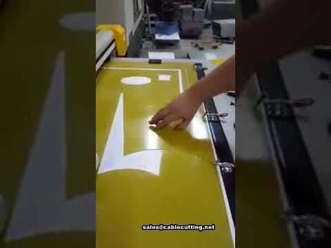 Automatisk kniv PVC materiale stof plotter skæremaskine