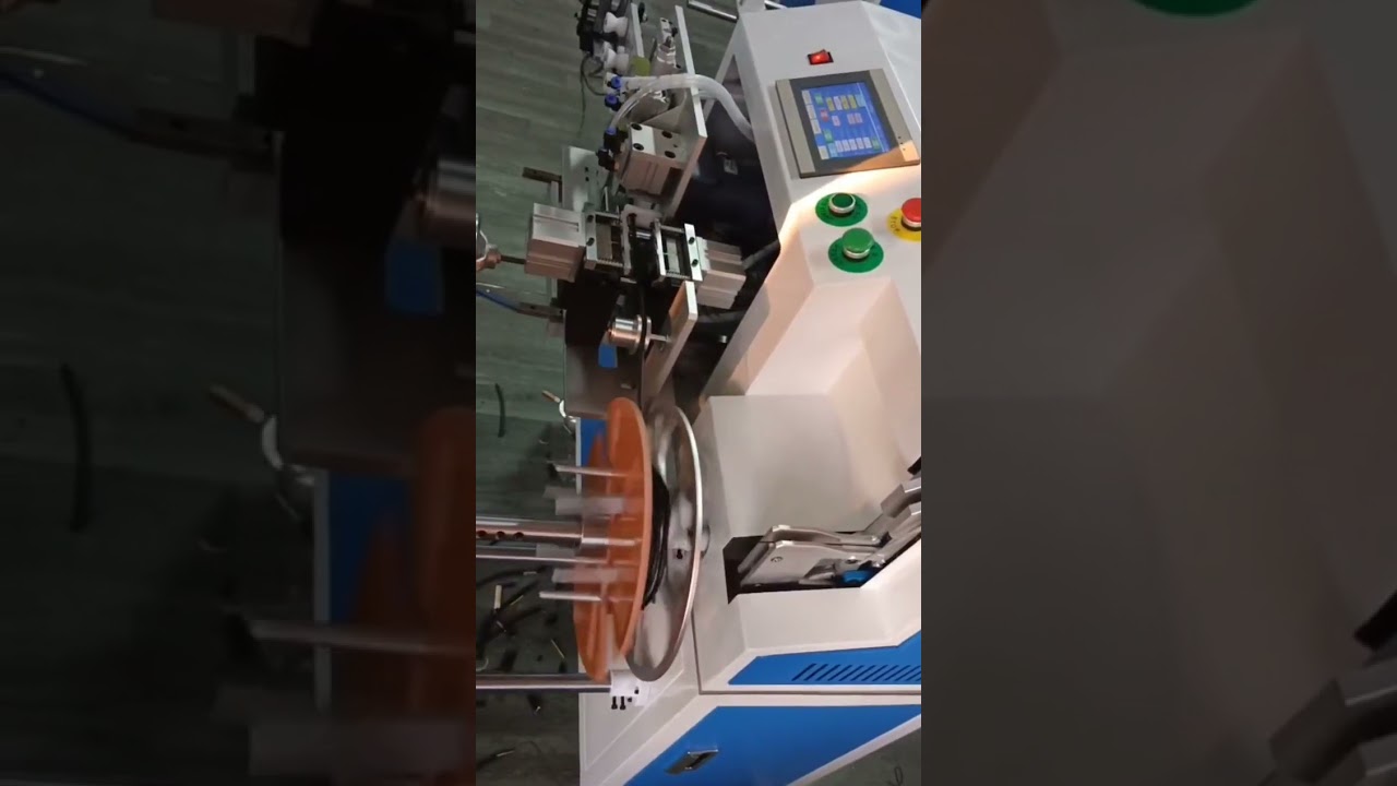 All-in-one maskine: Automatisk tælling, sortering, afisolering, skæring, vikling og binding