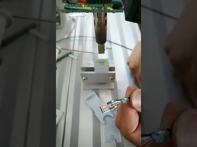 Højpræcis Type-C kabel svejsemaskine til iPhone & USB-A – automatisk DIY lodde maskine