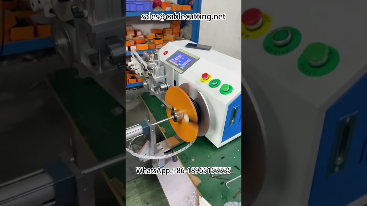 Automatisk meter-tællende viklemaskine #Trådviklingsmaskine #Trådbearbejdning #Netoprulning #Genopbinding