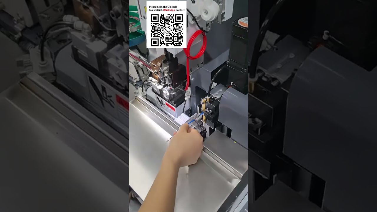 Automatisk afisolering og crimpning af løse terminaler #Ledningsnetbehandling