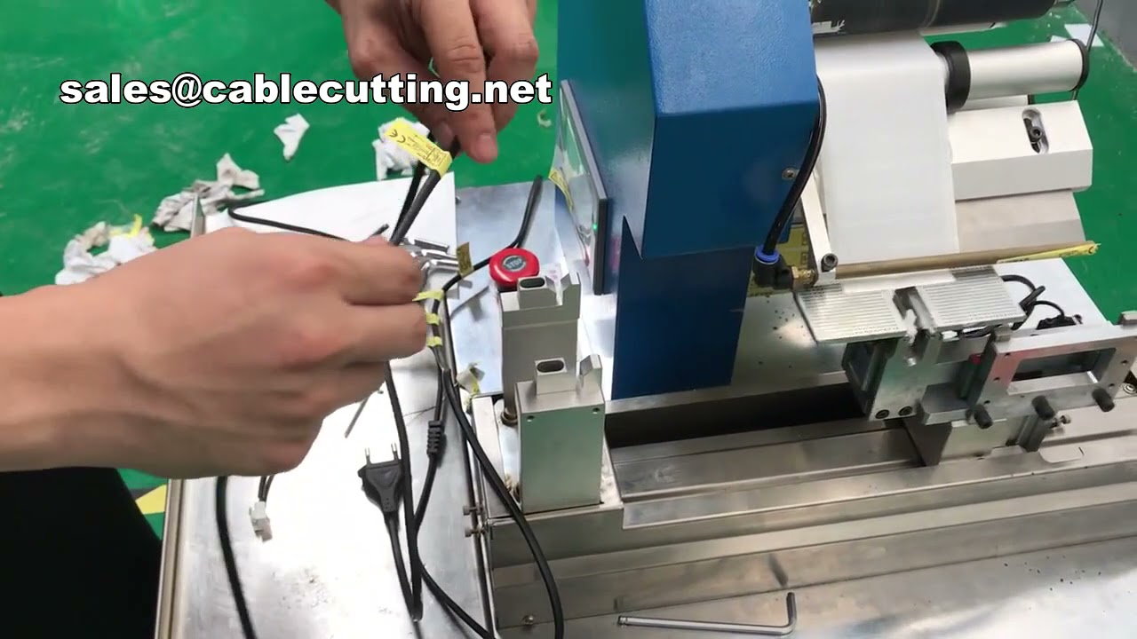 Automatisk trådmærkningsmaskine – effektiv kabelidentifikation til industrien
