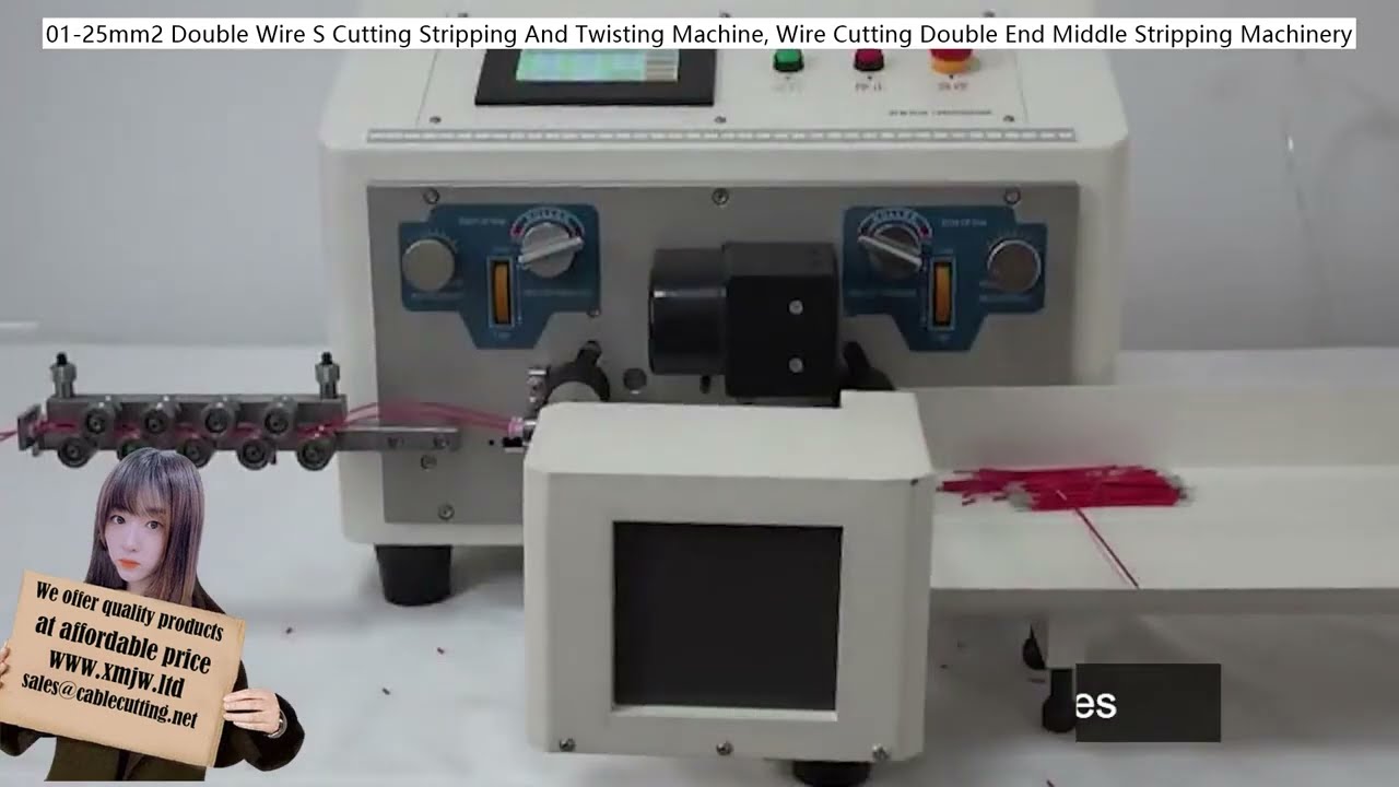 25mm² Dobbelt Tråd Skære-, Strippe- og Twiste Maskine | Kabelbehandling