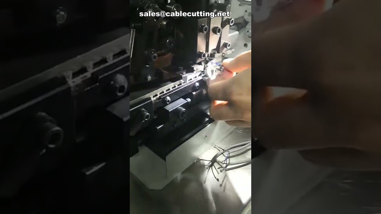 Automatisk Stripper Crimper Maskine til Trådterminaler