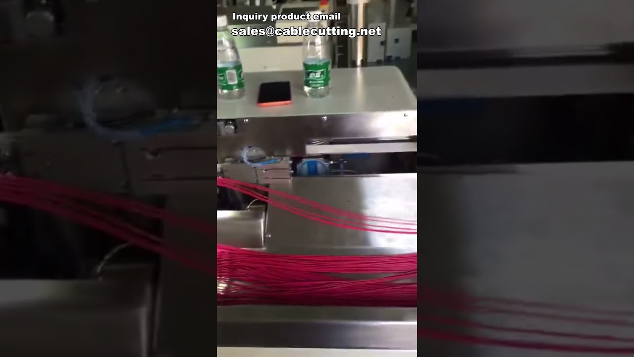 Automatisk kabelafisolering og fortinning - Maskine til fortinning og krympning af terminaler