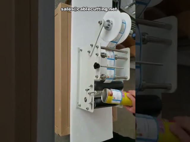Håndbetjent Etiketteringsmaskine til Runde Flasker