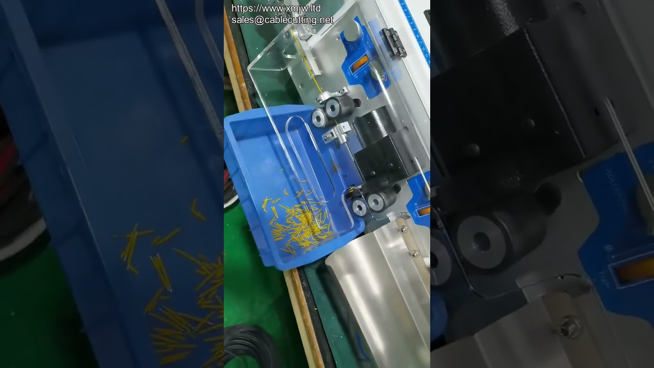 Automatisk kabel- og trådafisoleringsmaskine