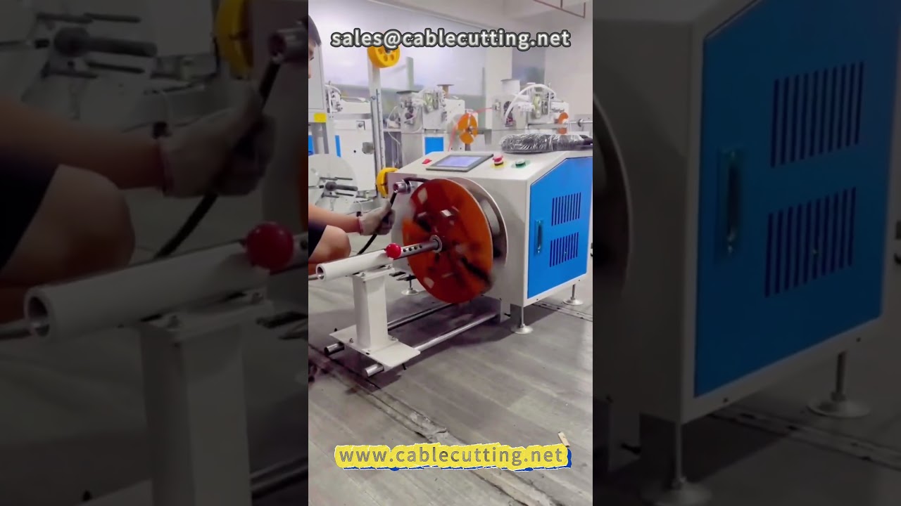 Højtemperatur olierør justerings- og opviklingsmaskine | Hydraulikrør & kabler