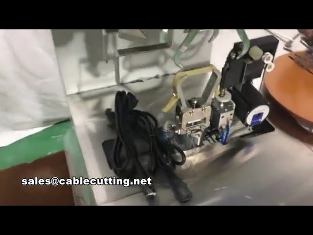 Fuldautomatisk 8-bogstavs kabel- og wireoprulnings- og bindemaskine WPM-40XL