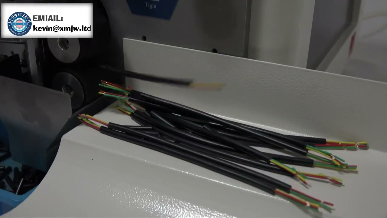 Fuldautomatisk afisoleringsmaskine til datakabler 1-6 mm OD – Nye designhjul til præcis og hurtig behandling
