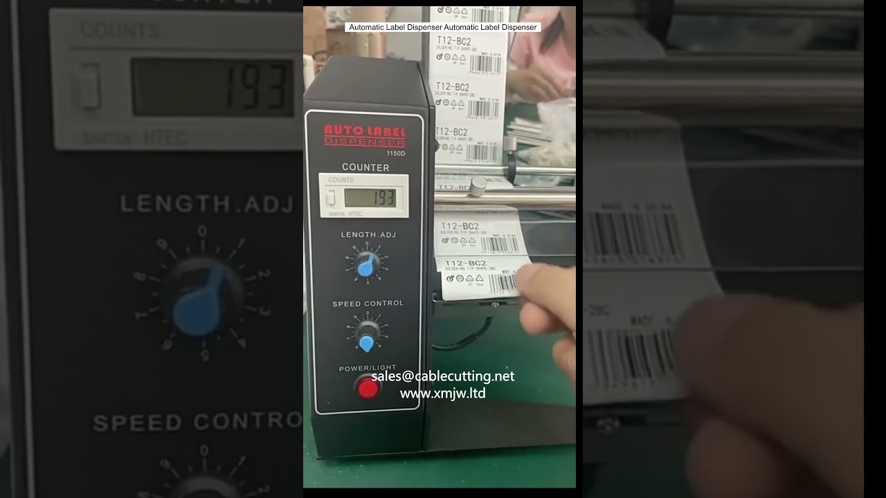 Automatisk Etiketdispenser til Effektiv Pakkelinje