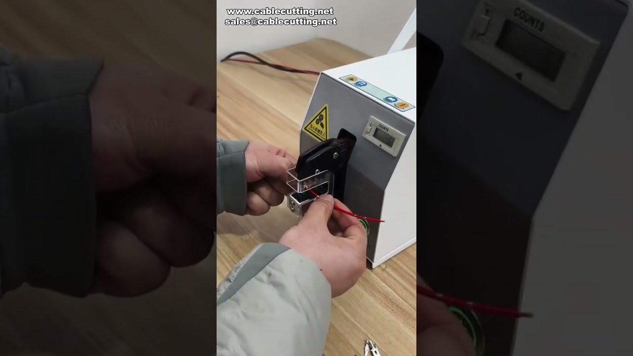 Effektiv elektrisk krympemaskine til ferrule-koblinger – ideel til kabelforarbejdning