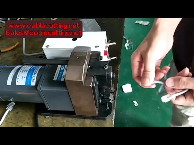 8P8C Netværkskabel Crimpemaskine – Automatisk RJ45/RJ11 Crimper til Cat5, Cat6 & Lan Kabler