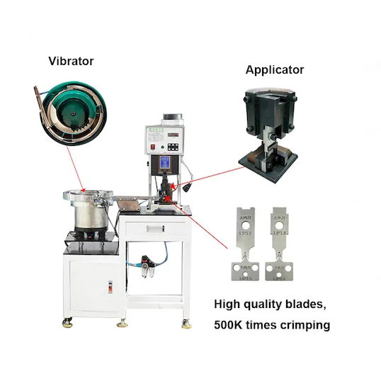 Automatisk vibrationsfodret løs terminalkrymper WPM-160 Thumb
